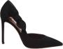 Aquazzura Zwarte Suède Stiletto Hak Pumps Black Dames - Thumbnail 1