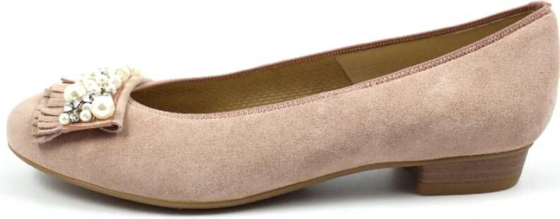 Ara Beige Ballerinas Beige Dames