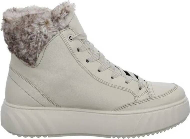 Ara Beige Enkellaarzen voor vrouwen Beige Dames