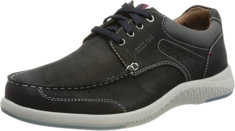 Ara Blauwe Veterschoen Black Heren