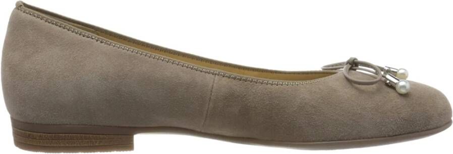 Ara Veelzijdige ballerina`s taupe suède Beige Dames