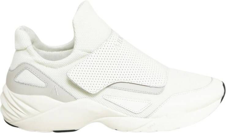 Arkk Copenhagen Witte Mesh Hardloopschoenen met Wave13 Zool White Heren