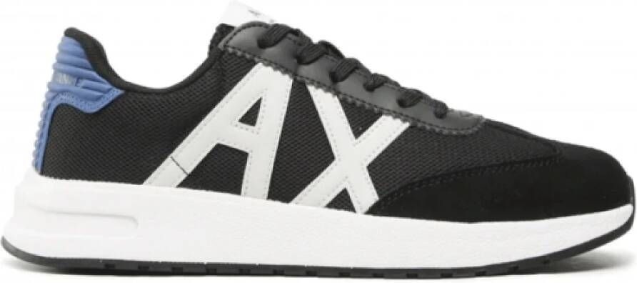 Armani Exchange Basket homme noir Xux071 Black Heren