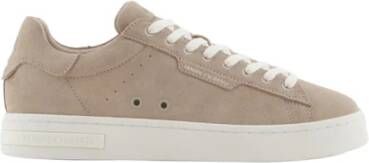 Armani Exchange Beige Sneakers Stijlvolle Sportschoenen Beige Heren