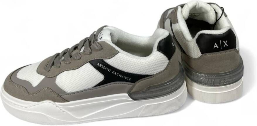 Armani Exchange Casual Sneaker Schoenen voor Mannen Beige Heren