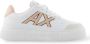 Armani Exchange Contrast Logo Sneakers Xdx147 Optic White Dames - Thumbnail 2