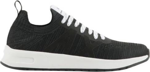 Armani Exchange Gedurfde Kleurenmix Sneakers Black Heren