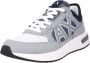 Armani Exchange Grijze Sneakers Ss22 Hardloopstijl Multicolor Heren - Thumbnail 1