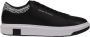 Armani Exchange Leren Sneaker Heren Herfst Winter Collectie Black Heren - Thumbnail 11