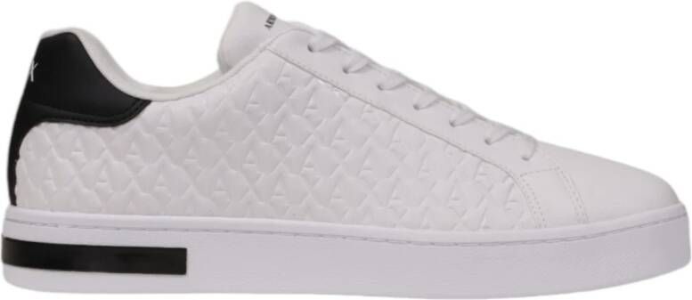 Armani Exchange Heren Schoenen Herfst Winter Collectie Polyester White Heren