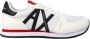 Armani Exchange Wit Logo Lage Top Sneakers White Heren - Thumbnail 1