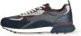 Armani Exchange Heren Sneakers Navy+slate+bordeaux Meerkleurig Heren - Thumbnail 5