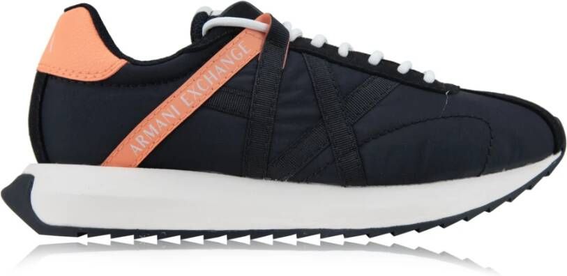 Armani Exchange Heren Veterschoenen Sneakers Black Heren