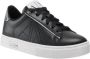 Armani Exchange Zilveren Veterschoenen voor Dames Black Dames - Thumbnail 1