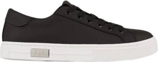 Armani Exchange Scarpe sneaker in pelle D21Ax02 Zwart Dames