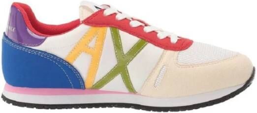 Armani Exchange Lage Sneakers Multicolor Dames