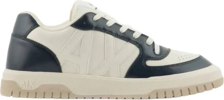 Armani Exchange Lage Sneakers White Heren