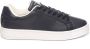 Armani Exchange Leren Sneakers met Logo Detail Black Heren - Thumbnail 1