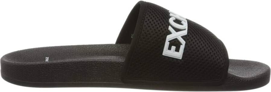 Armani Exchange Mesh Sandal Indigo Orange Stijlvol Xup001Xv087K519 Black Heren