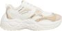 Armani Exchange Beige Rubberen Zool Damessneakers Beige Dames - Thumbnail 1