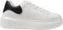 Armani Exchange Polyester Dames Sneakers Collectie White Dames - Thumbnail 1