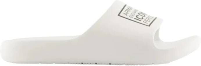 Armani Exchange Sliders Beige Heren