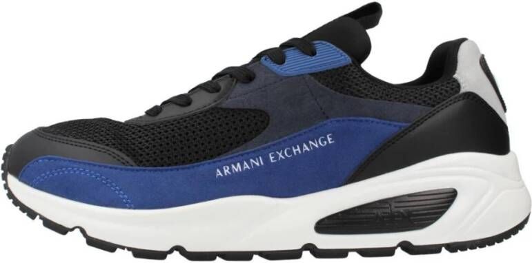 Armani Exchange Sneakers met labeldetail