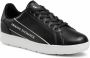 Armani Exchange Groene Micro Suede Mesh Sneakers Black Heren - Thumbnail 1