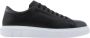 Armani Exchange Blauwe Leren Sportieve Sneakers met Rubberen Zool Blue Heren - Thumbnail 4