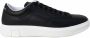 Armani Exchange Blauwe Leren Sportieve Sneakers met Rubberen Zool Blue Heren - Thumbnail 5