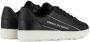 Armani Exchange Groene Micro Suede Mesh Sneakers Black Heren - Thumbnail 3