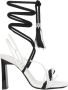 Armani Exchange Stijlvolle Sandalen voor de Zomer Black Dames - Thumbnail 1