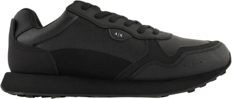 Armani Exchange Stijlvolle Schoenencollectie Black Heren