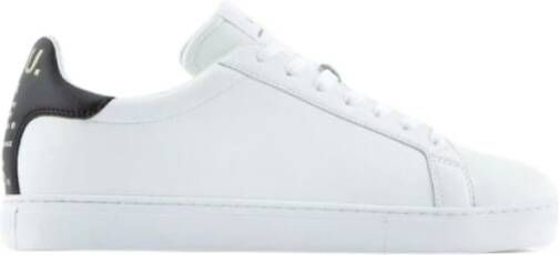 Armani Exchange Stijlvolle witte veterschoenen voor heren White Heren