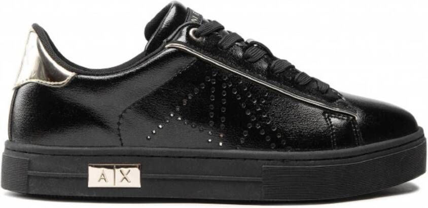 Armani Exchange Vrouwenschoenen geregen xdx079 Zwart Dames