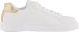 Armani Exchange Witte Gouden Sneakers voor Vrouwen White Dames - Thumbnail 1