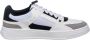 Armani Exchange Witte Lage Top Logo Sneakers White Heren - Thumbnail 1