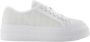 Armani Exchange Witte Leren Casual Sneakers White Dames - Thumbnail 1