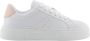 Armani Exchange Witte minimalistische sneakers White Dames - Thumbnail 1