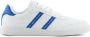 Armani Exchange Witte Sneakers met Blauwe Details White Heren - Thumbnail 5