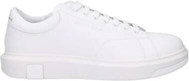 Armani Exchange Witte Sneakers voor Mannen White Heren