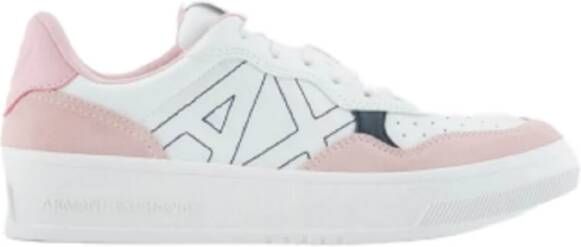 Armani Exchange Witte Sneakers Xdx103-Xv579-S929 Multicolor Dames