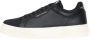 Armani Exchange Zwarte Sneakers Ronde Neus Rubberen Zool Black Heren - Thumbnail 7