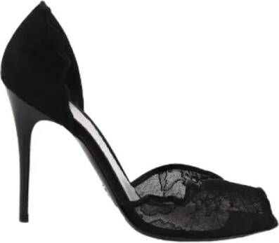 Armani Pre-owned Fabric heels Black Dames