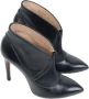 Armani Pre-owned Leather boots Black Dames - Thumbnail 1