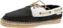 Armani Pre-owned Leather flats Black Dames - Thumbnail 1