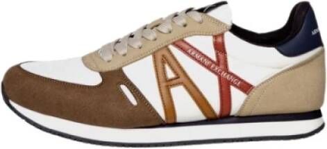 Armani Sneakers Beige Heren