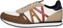 Armani Exchange Witte Mesh Basket Trainers White Dames - Thumbnail 6