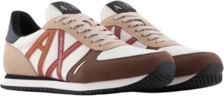 Armani Sneakers Beige Heren