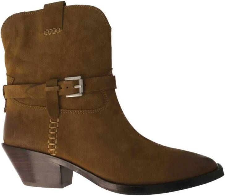 Ash Ankle Boots Bruin Dames